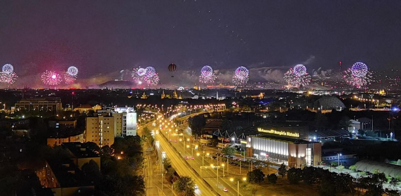 Budapest Skyline Apartment Bagian luar foto